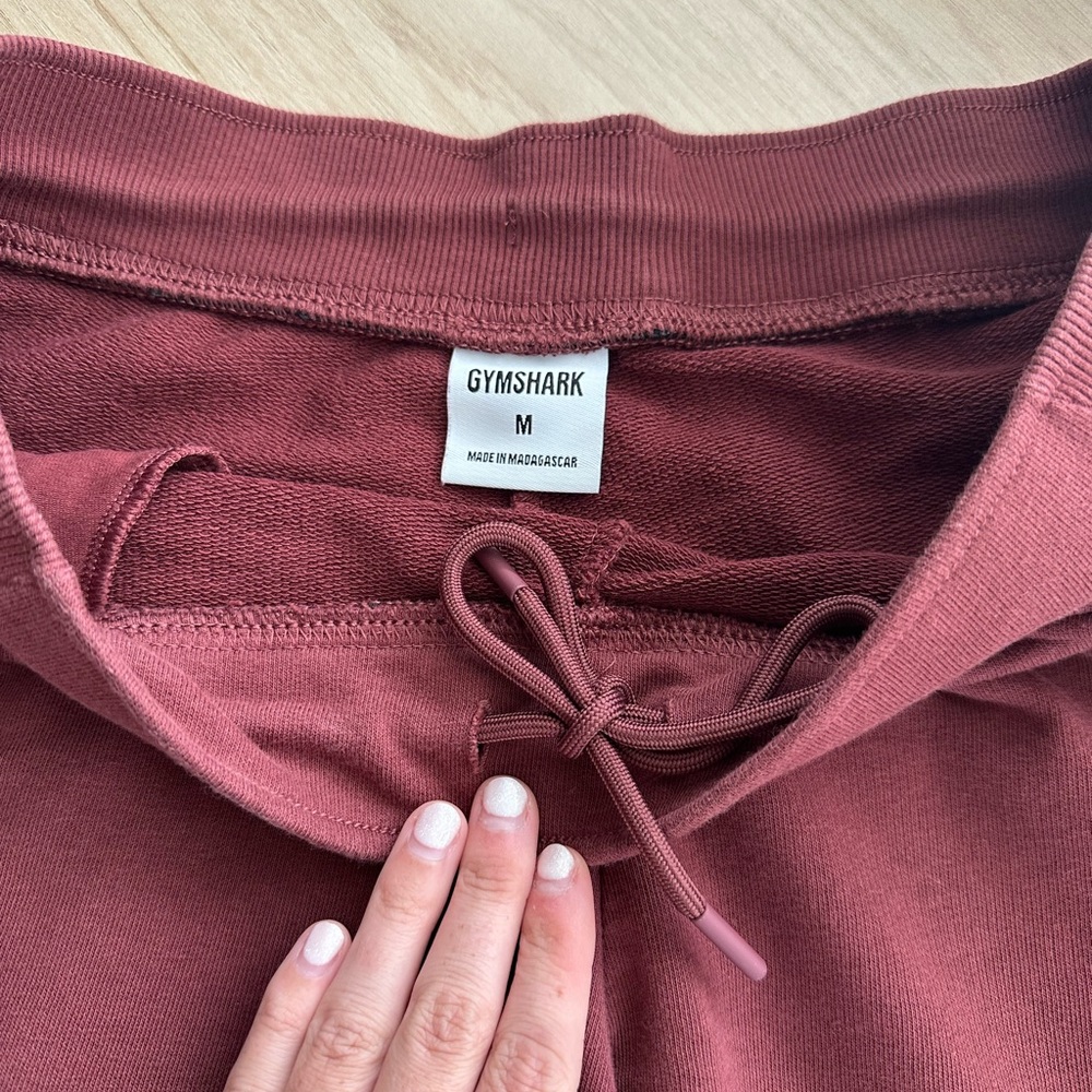 Gymshark Rust colored Athletic Shorts with Elastic Waistband - Picture 5 of 6